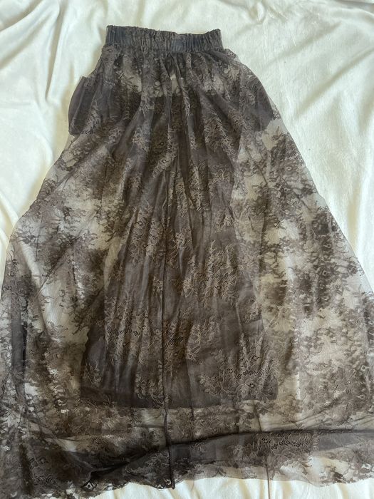 Коричневое платье