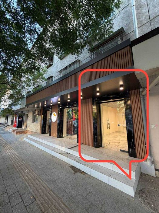 Сдаётся нежилое 60 м² на 1 линии (Чиланзар 1 кв, ул. Мукими)