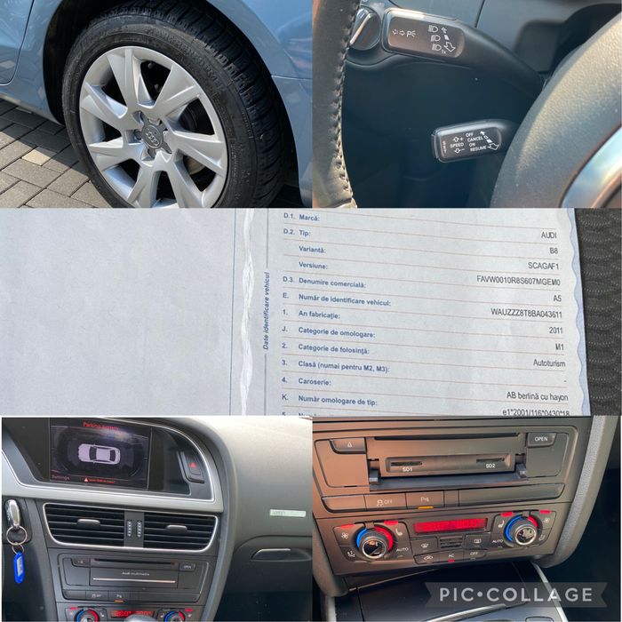 Audi A5 Sportback 2.0 Tdi 143 cp 2011 Euro 5 Automat recent adus germania si inmatriculat ro