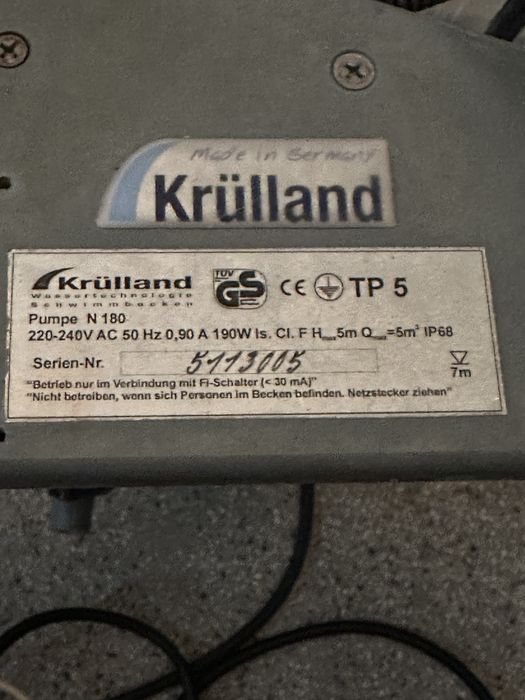 Бордова филтърна помпа за басейн!