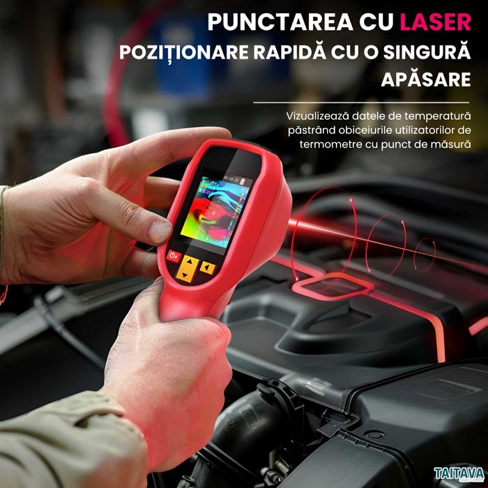 Termocamera Infrarosu Mare Precizie  Baterie Reincarcabila 2500mAh nou