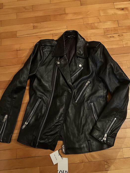 Кожено яке Zara