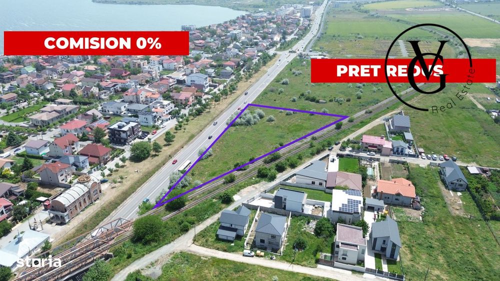 Teren intravilan - constructii - 5224 mp - Ovidiu