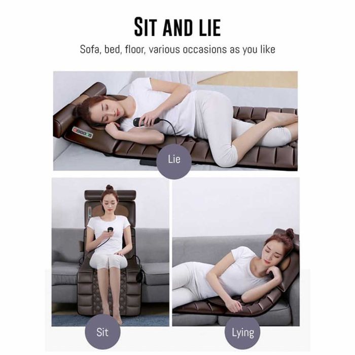 Масажен матрак с вибрационно отопление и масаж на краката