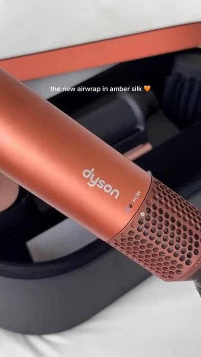 Фен- стайлер Dyson HS08 Airwrap iD Long Barrel Amber Silk