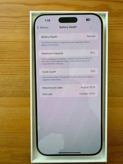 iPhone 16 Pro Max 1TB + Подарък кейс Reborn Device RD Case V3 Limited