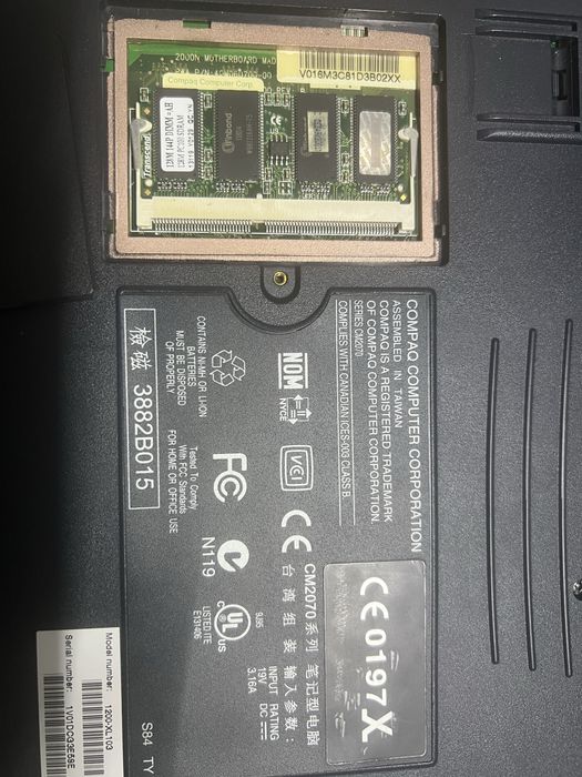 Piese Compaq Presario 1200XL AMD k6-2-450 mhz
