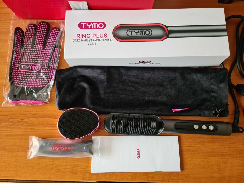 Tymo Ring Plus Ionic Hairstraightening Comb