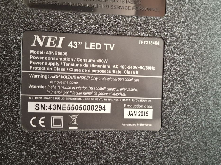 Smart TV NEI 109cm