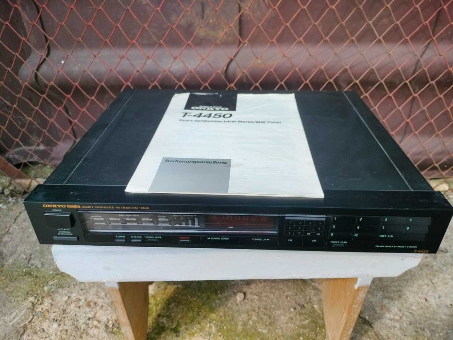 onkyo top tuner de top transport inclus