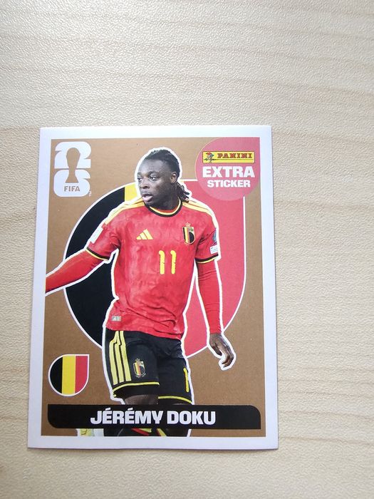 Jeremy Doku Bronze extra sticker