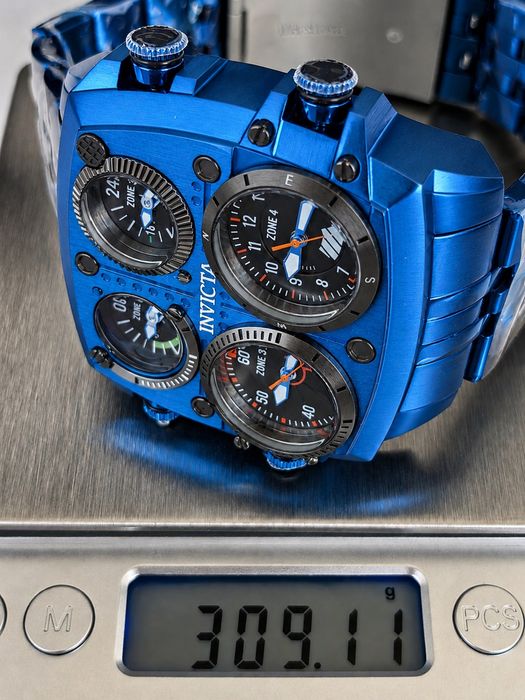 INVICTA Zulu Blue 54 mm, Инвикта нов мъжки часовник