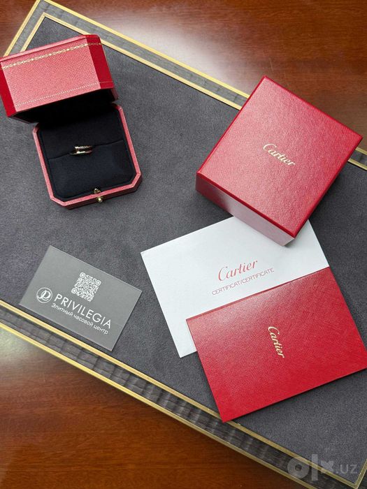 NEW Кольцо Cartier Juste un Clou Small model rg 51р