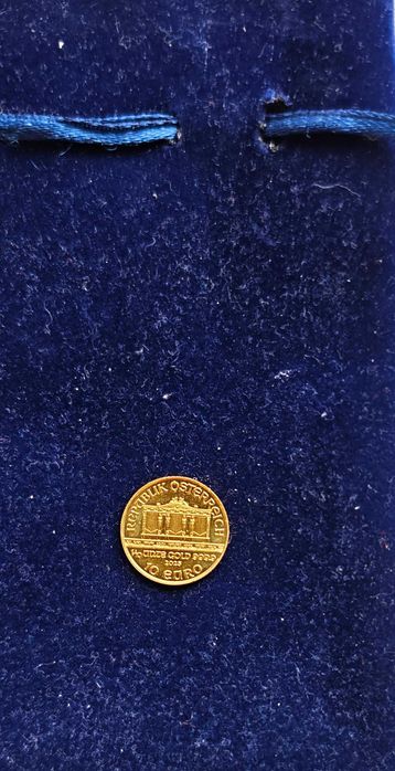Moneda aur 24 K 1/10 uncie