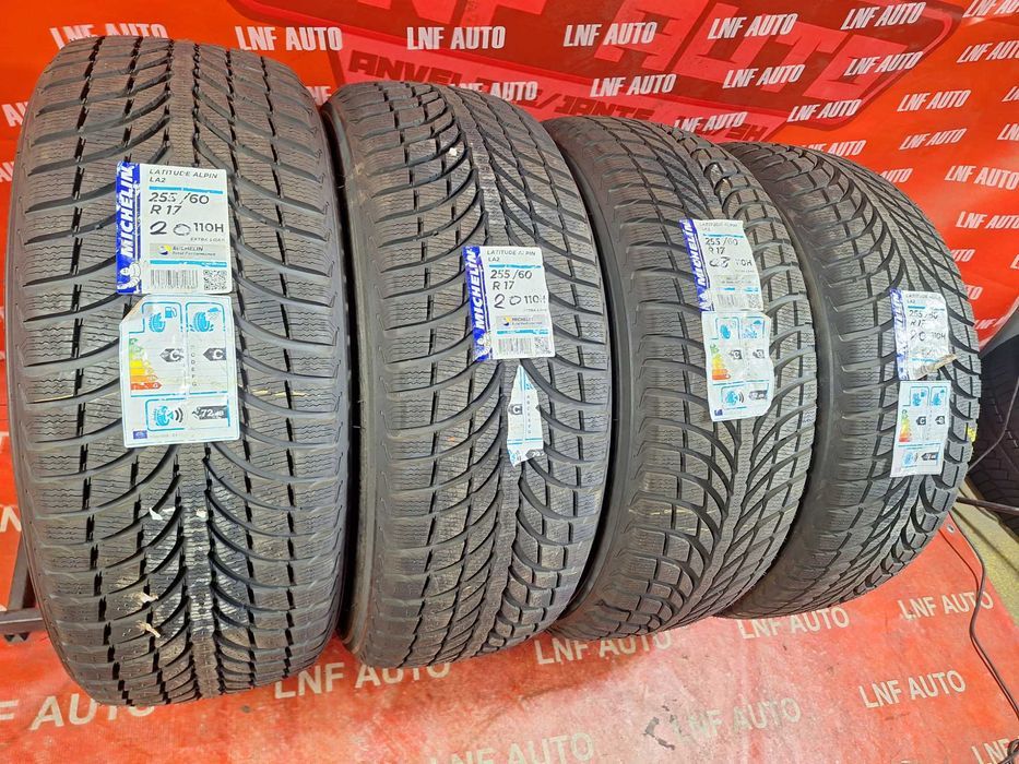 4 Anvelope M+S IARNA - 255/60/17 - MICHELIN ALPIN - NOU - DOT 2020 !! SUPER PRET