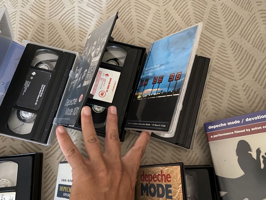 VHS касети Depeche Mode HiFi . Видео Касети.