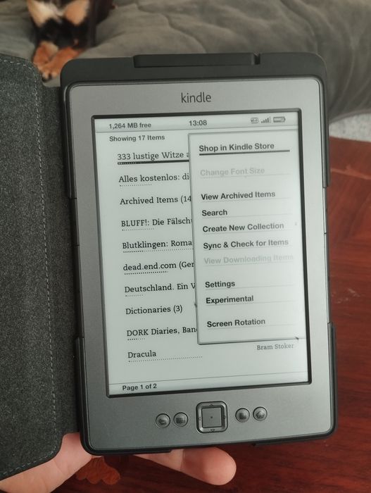 Tolino vision 4 и kindle 4