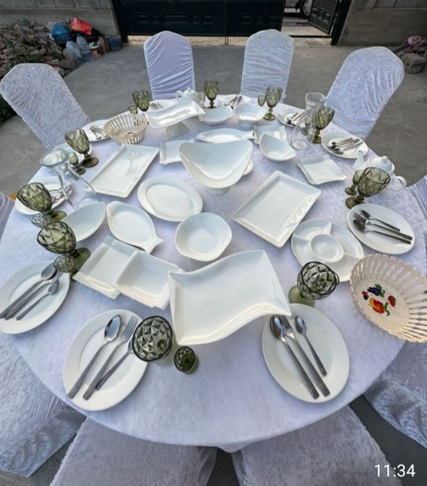 Прокат столов и стульев