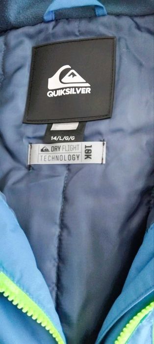 QUICKSILVER Dry Flight Tech 10K Snowboard Ski Jacket | Dry Flight