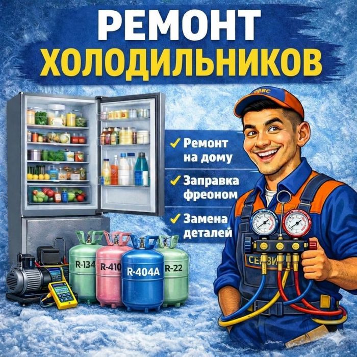 Ремонт холодильников