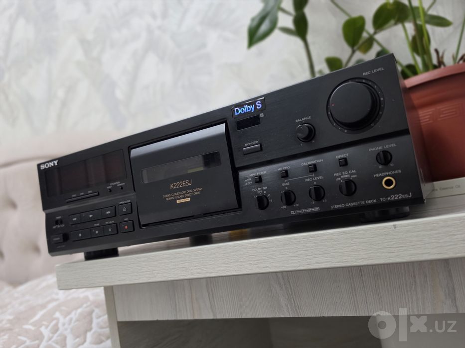SONY TC-K222ESJ Дека сотилади, холати жуда яхши, янгидек турипти,