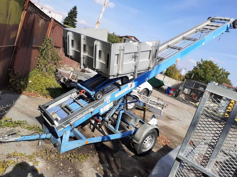 Подемник ремарке 200кг. / 13м. ПОД НАЕМ - за строителни материали