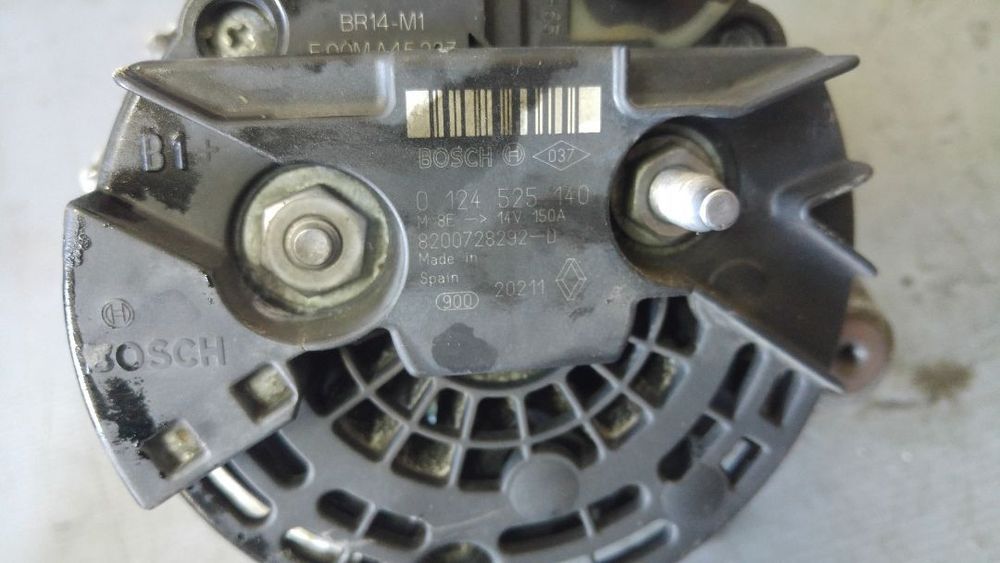 Alternator bosch 1.5 dci nissan qashqai nissan cube nissan juke nissan 0124525140 8200728292-d