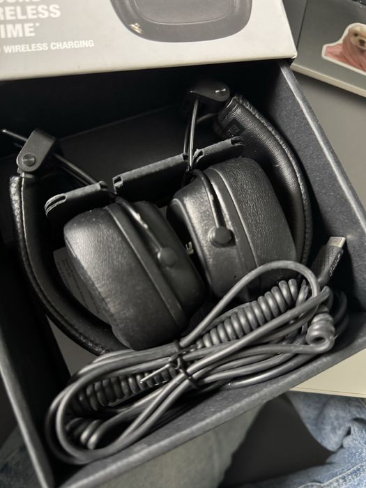 Наушники Marshall Major IV Black