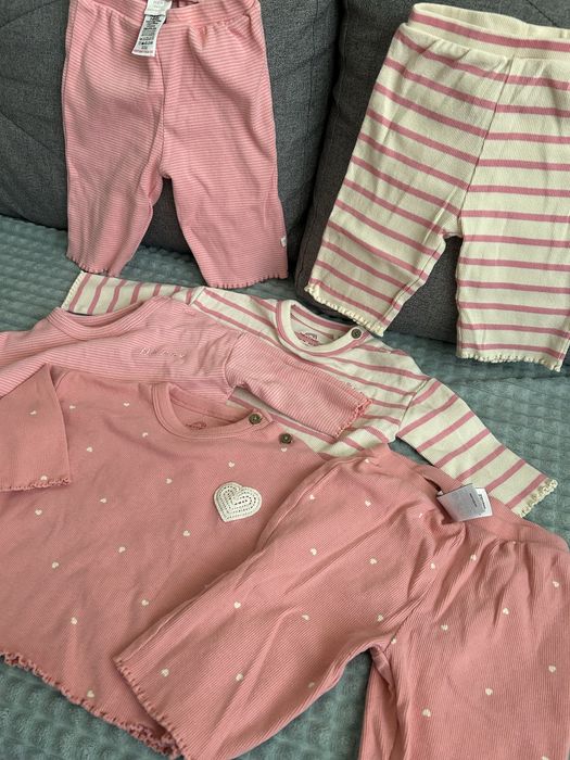 Set pantaloni si bluza 3-6 luni, trening Next