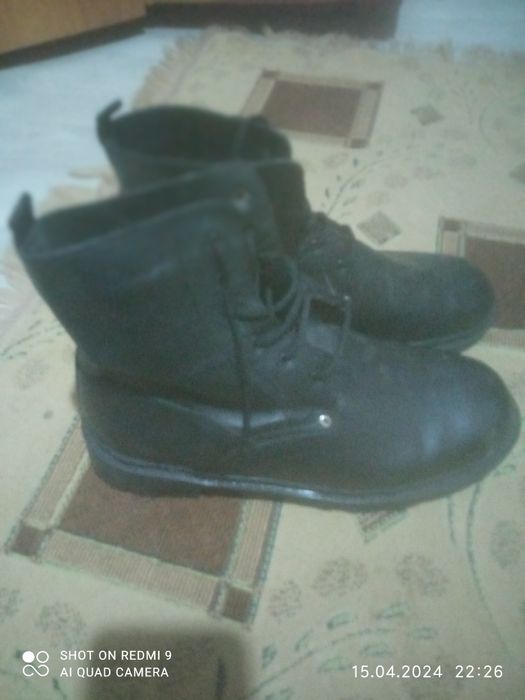 Берцы мужские утепленные