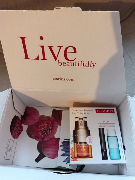 Clarins Double Serum Eye Collection двоен серум за очи ,комплект 
Doub