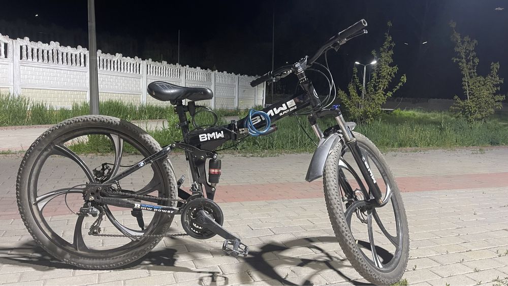 Велосипед бмв с титановыми дисками