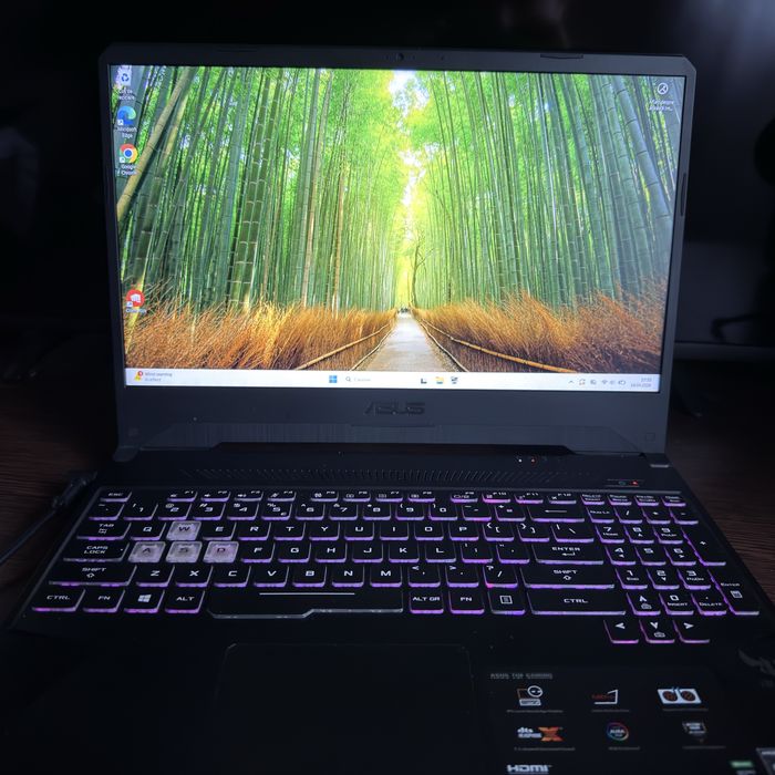 Laptop gaming HIGH-END Asus FX 505DU: RYZEN 7, 32GB ram