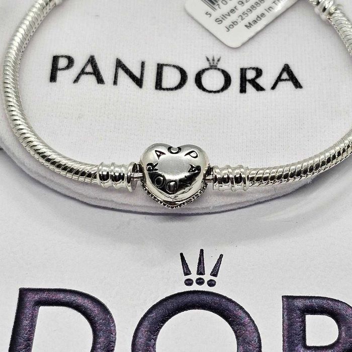 Brățară Pandora cu cristale - Argint 925, in cutie