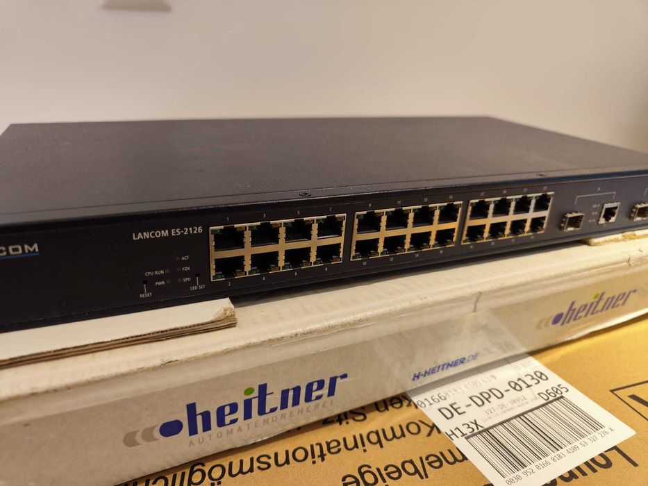 Swich Lancom ES 2126 cu 24 porturi