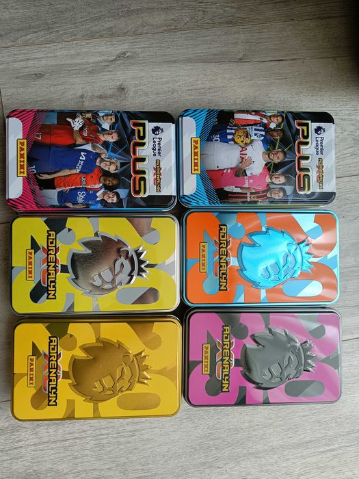 Празни метални кутии Match Attax / Adrenalyn XL