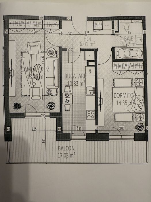 Apartament 2 camere / Sector 6 / Bloc Nou / Lacul Morii / Lujerului