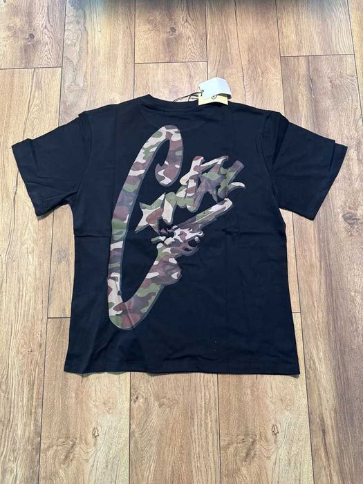 Corteiz "Camo Gun" Black T-shirt