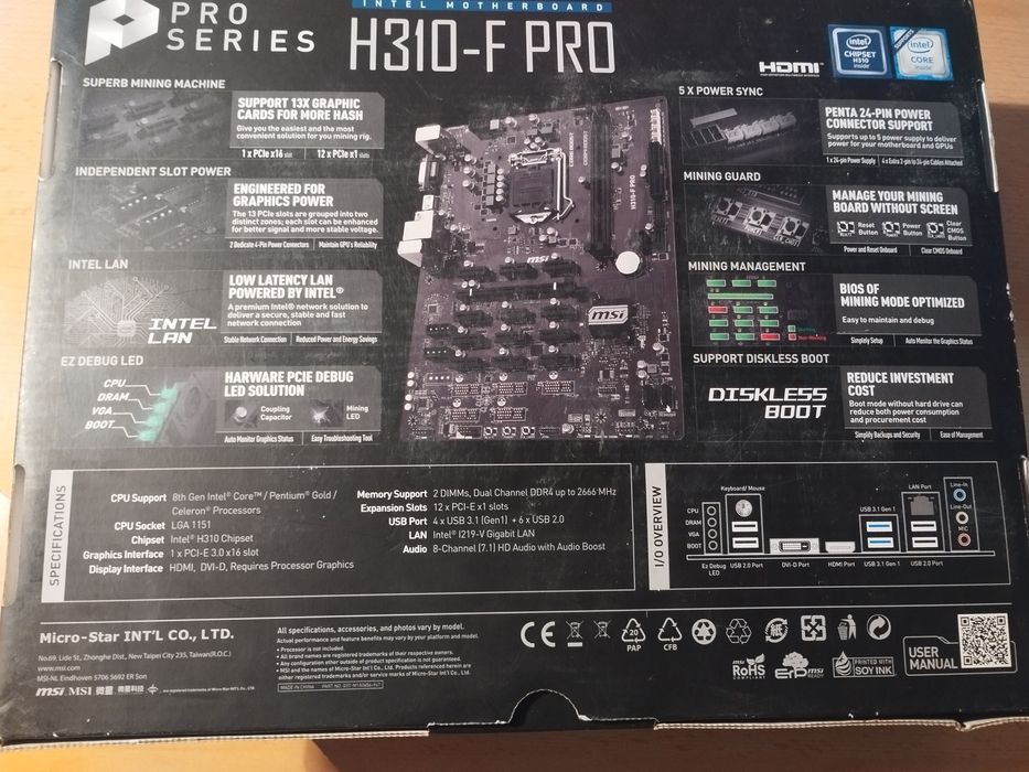 Материнская плата msi