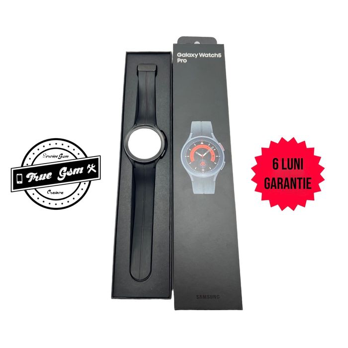 Samsung Galaxy Watch5 Pro 45mm LTE Black Titanium | TrueGSM