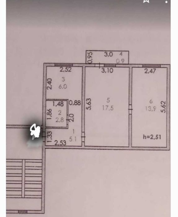 Продам 2комн квартиру