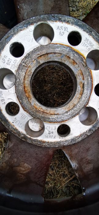 Set 4 jante aliaj 5x112 r16 Audi vw Seat Skoda 7j et42