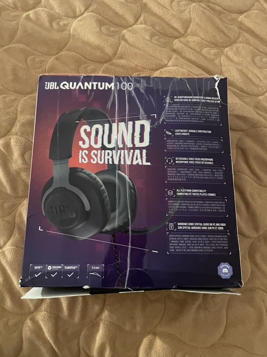 Casti Gaming JBL Quantum 100