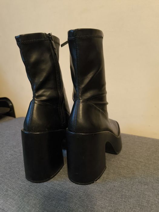 Ghete dama Zara high heel platform