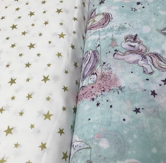 Ранфорс с глиттером(Турция)