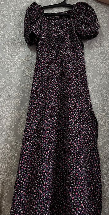 Летнее платье в цветочек