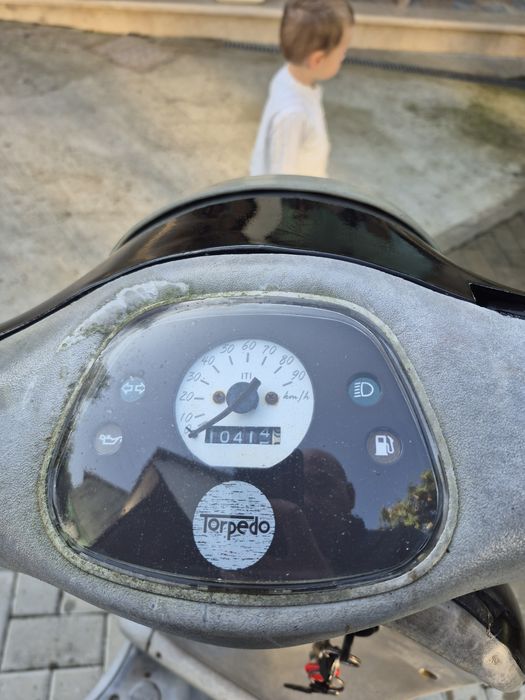 Piaggio Torpedo + Aprilia SR GP1