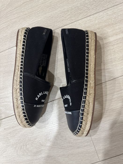 Оригинални Нови Еспадрили Karl Lagerfeld