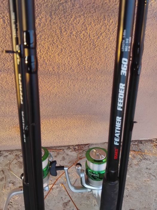 Нови шаранджийски въдици фидери