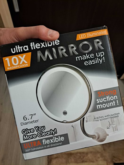 Огледало за стена с лед осветление